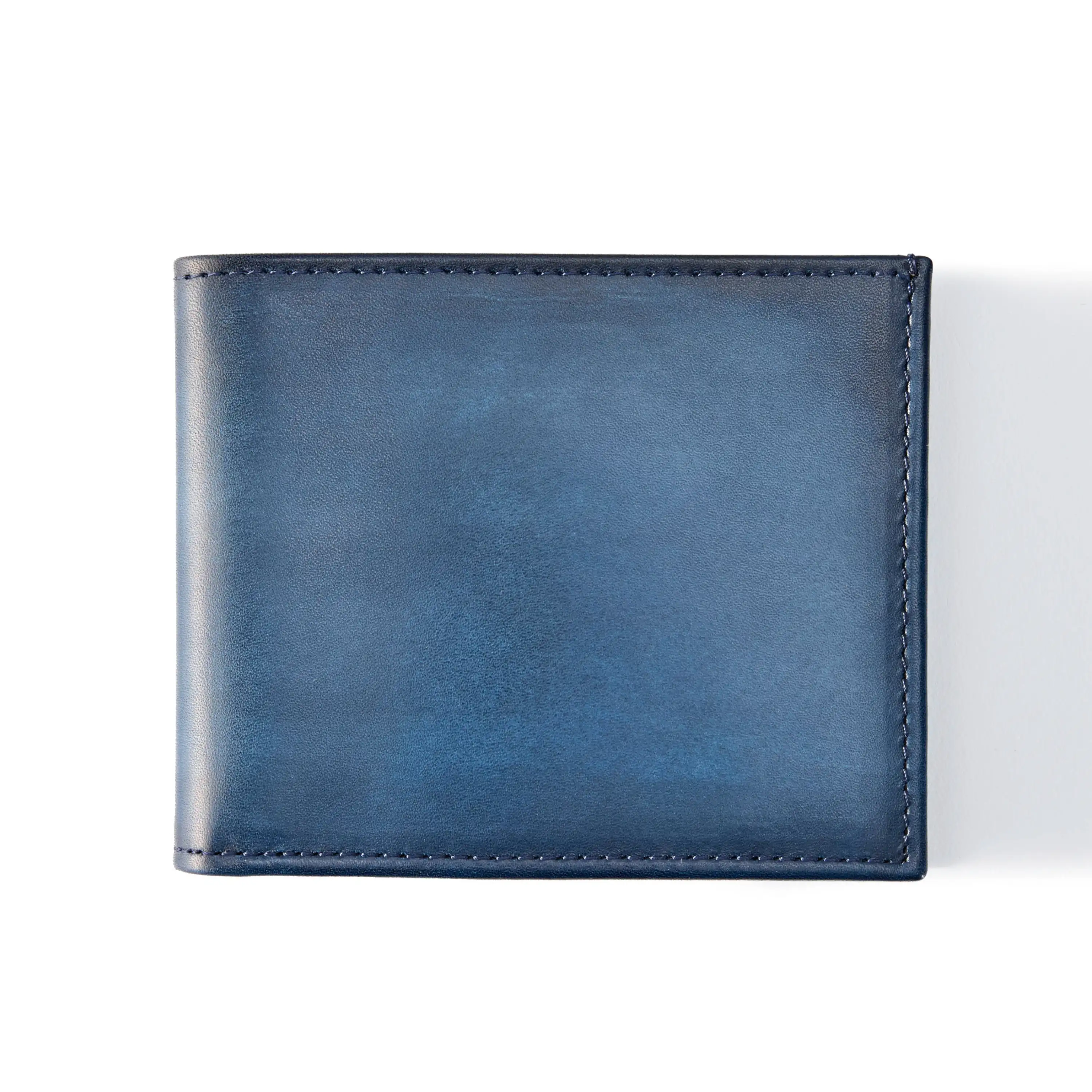 Leder Portemonnaie für Karten Porto Cervo Blau Leder Portemonnaie für Karten Porto Cervo Blau